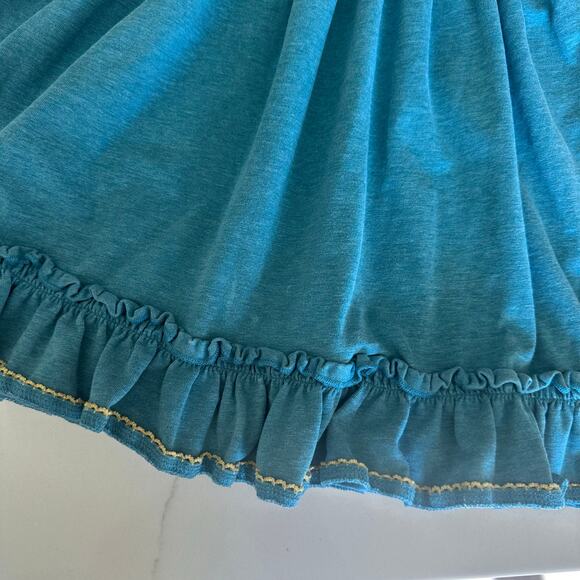 Matilda Jane Blue Lap Dress Size 6 - Adorable & Comfy! - Picture 3 of 7